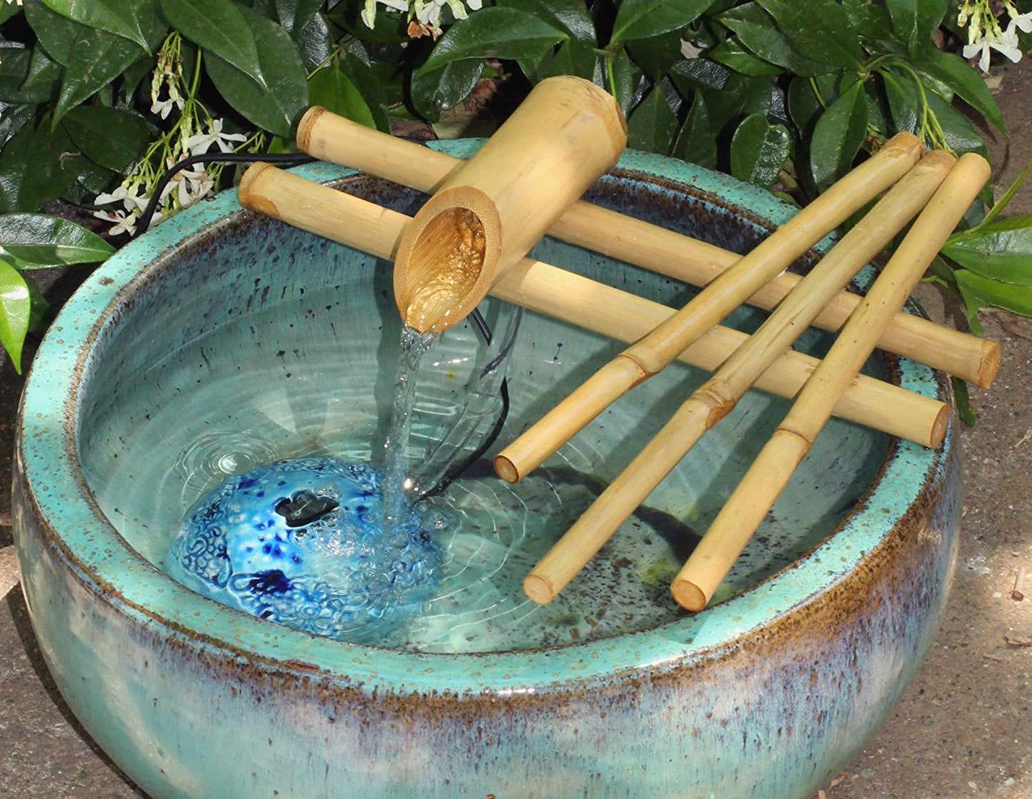 12" Five Arm Fountain and Pump Kit
