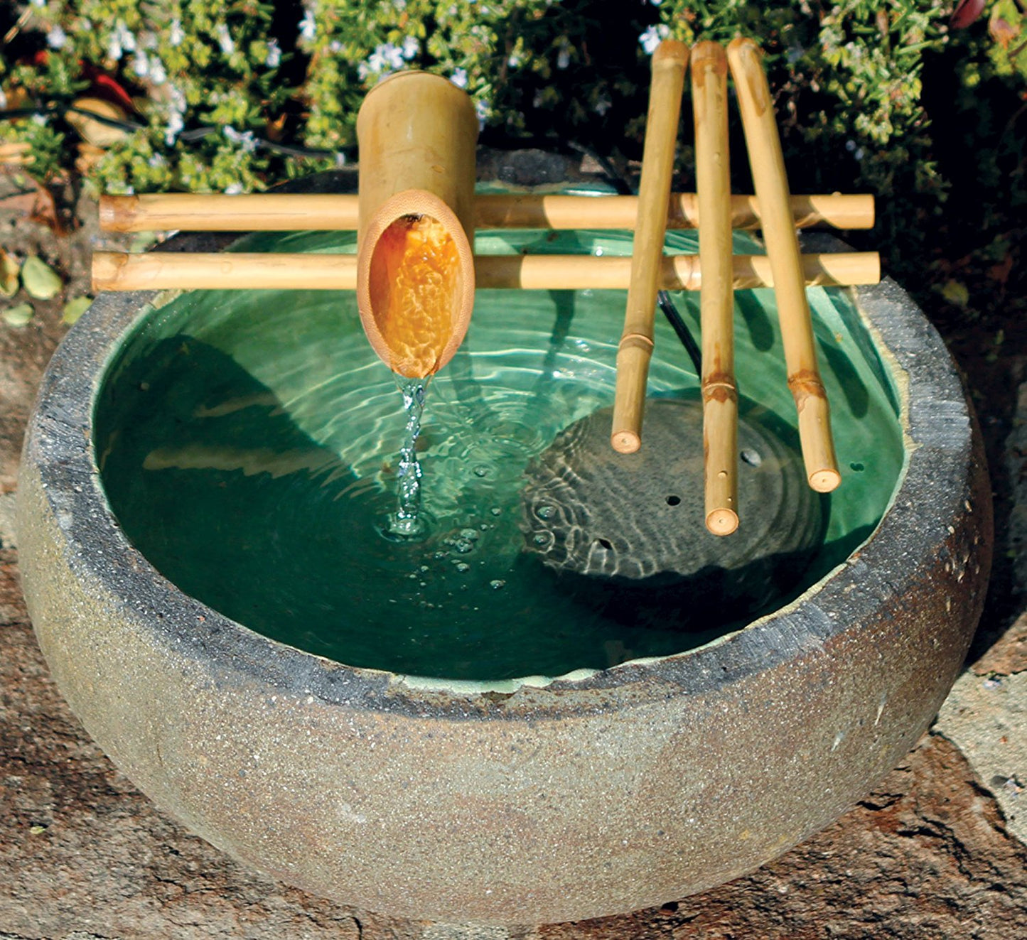 12" Five Arm Fountain and Pump Kit