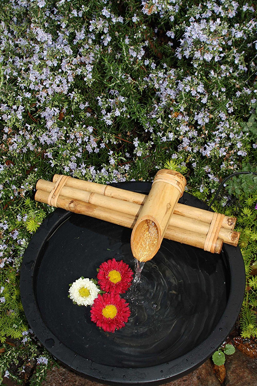 bamboo indoor water fountain