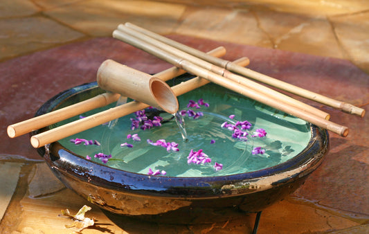 bamboo fountain
