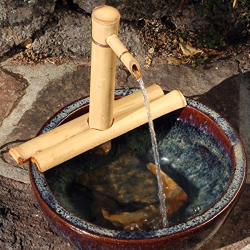 bamboo water spout